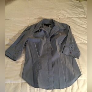 Express Women’s light blue blouse, 5/6